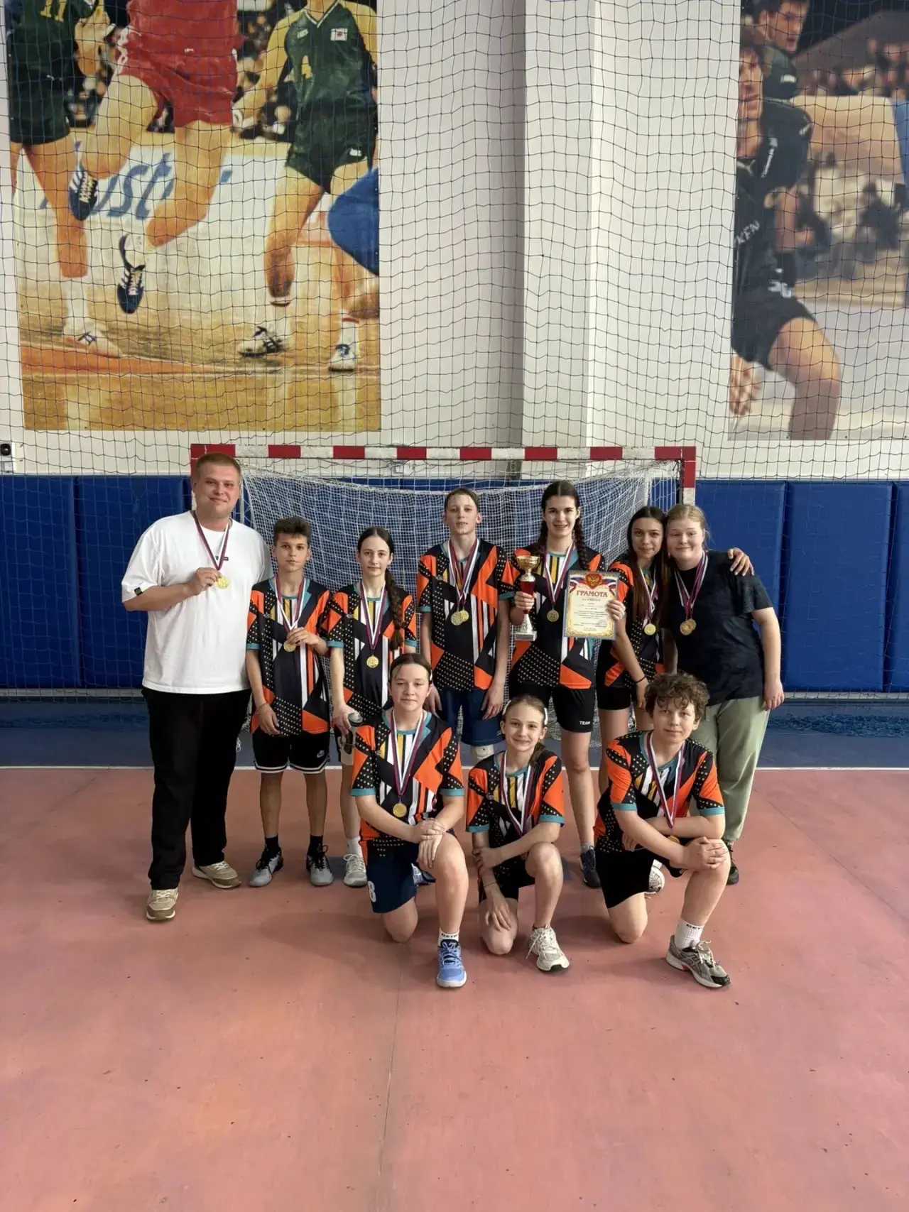 Двукратные чемпионы Санкт-Петербурга по гандболу 🥇🤾‍♀️🤾‍♂️🏆