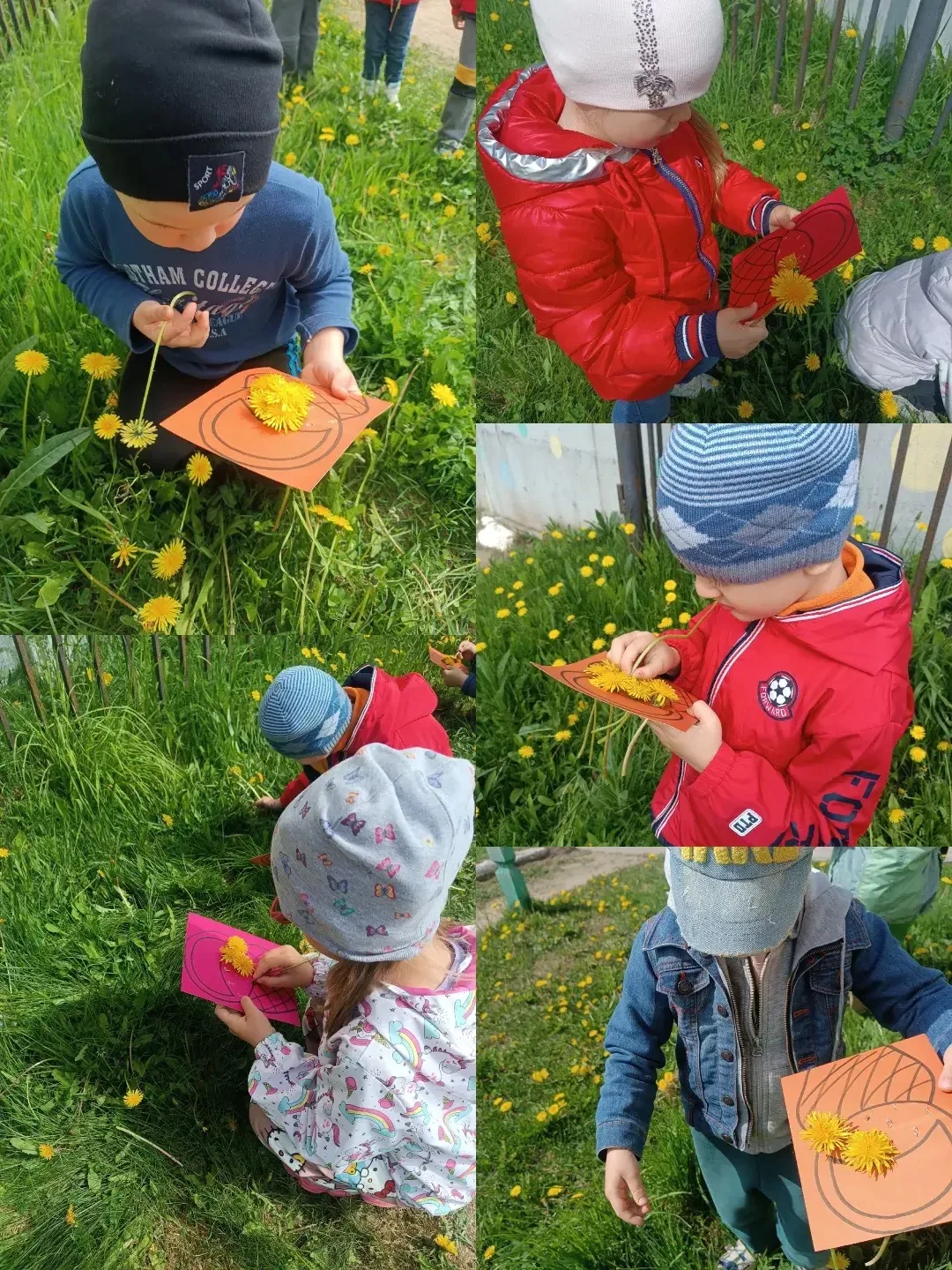 ☀️ Прогулка средней группы «Рябинка»: охота за солнцем!☀️
