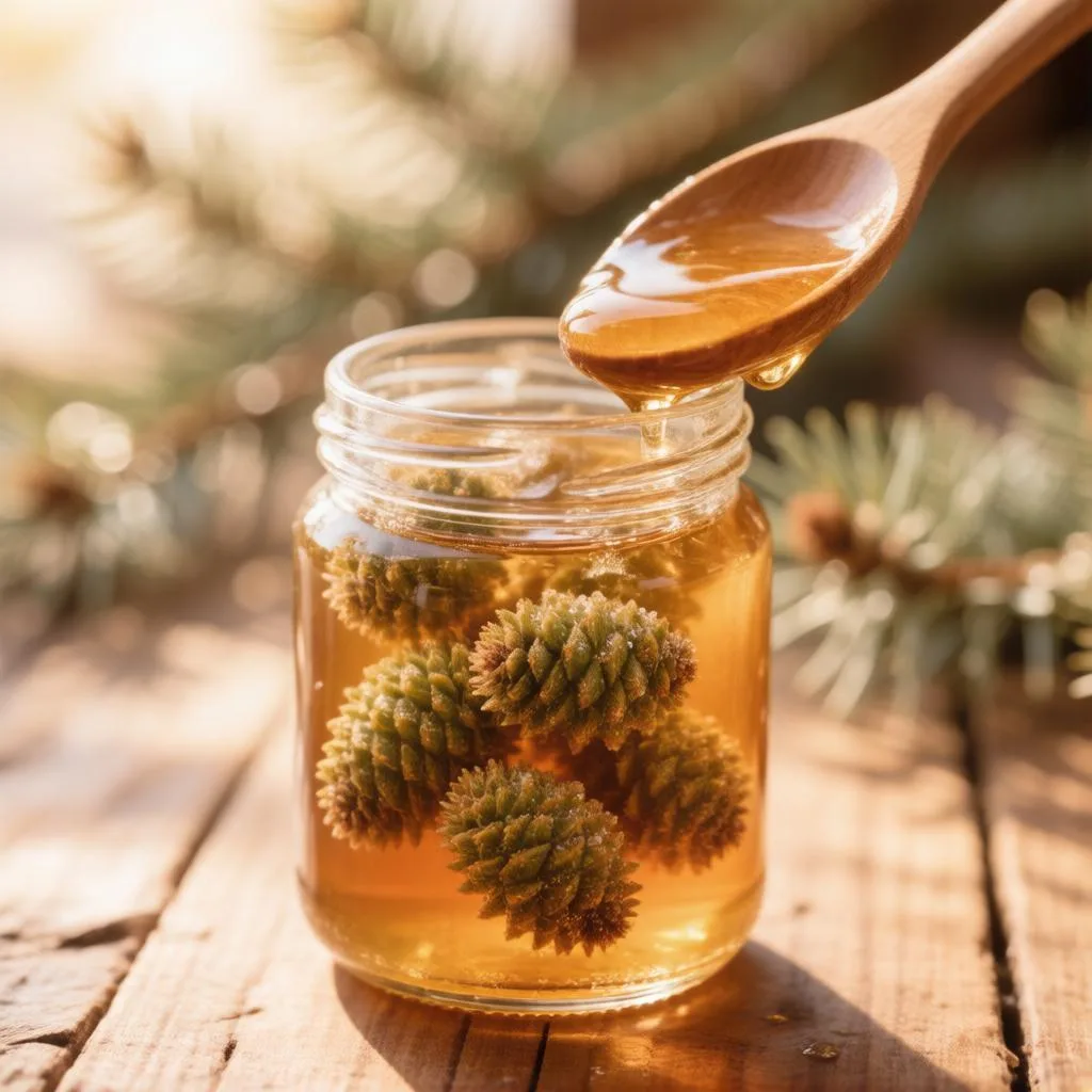 🌲 ЦЕЛЕБНЫЙ СИРОП ИЗ ЕЛОВЫХ ШИШЕК 🌲