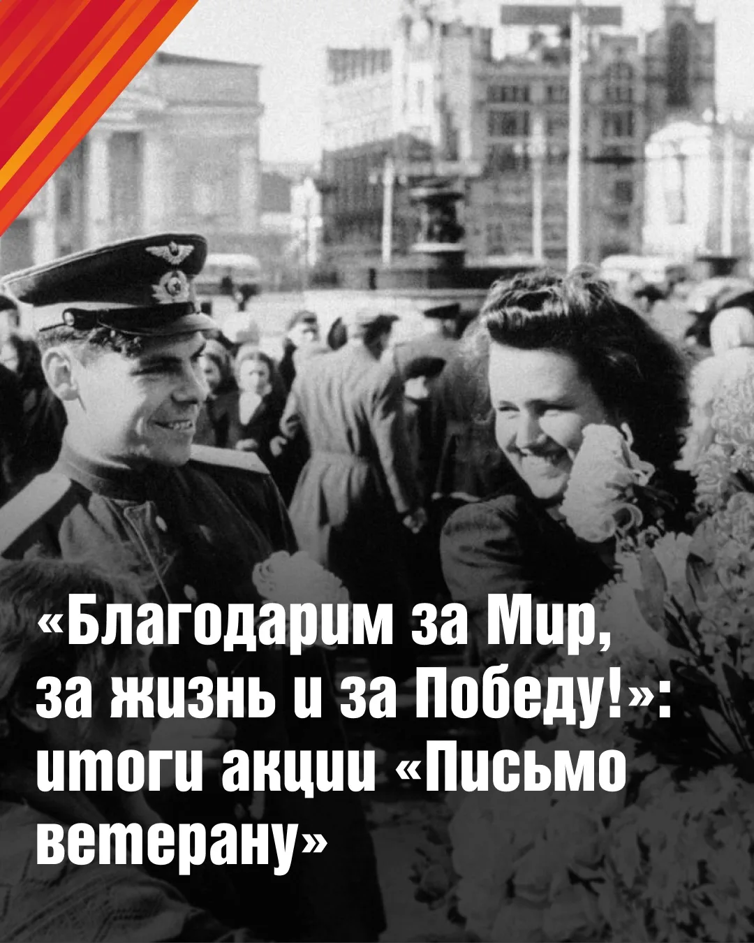 🕊️ В День Великой Победы СЗГМУ им. И.И. Мечникова Минздрава России подводит итоги акции «Письмо вете