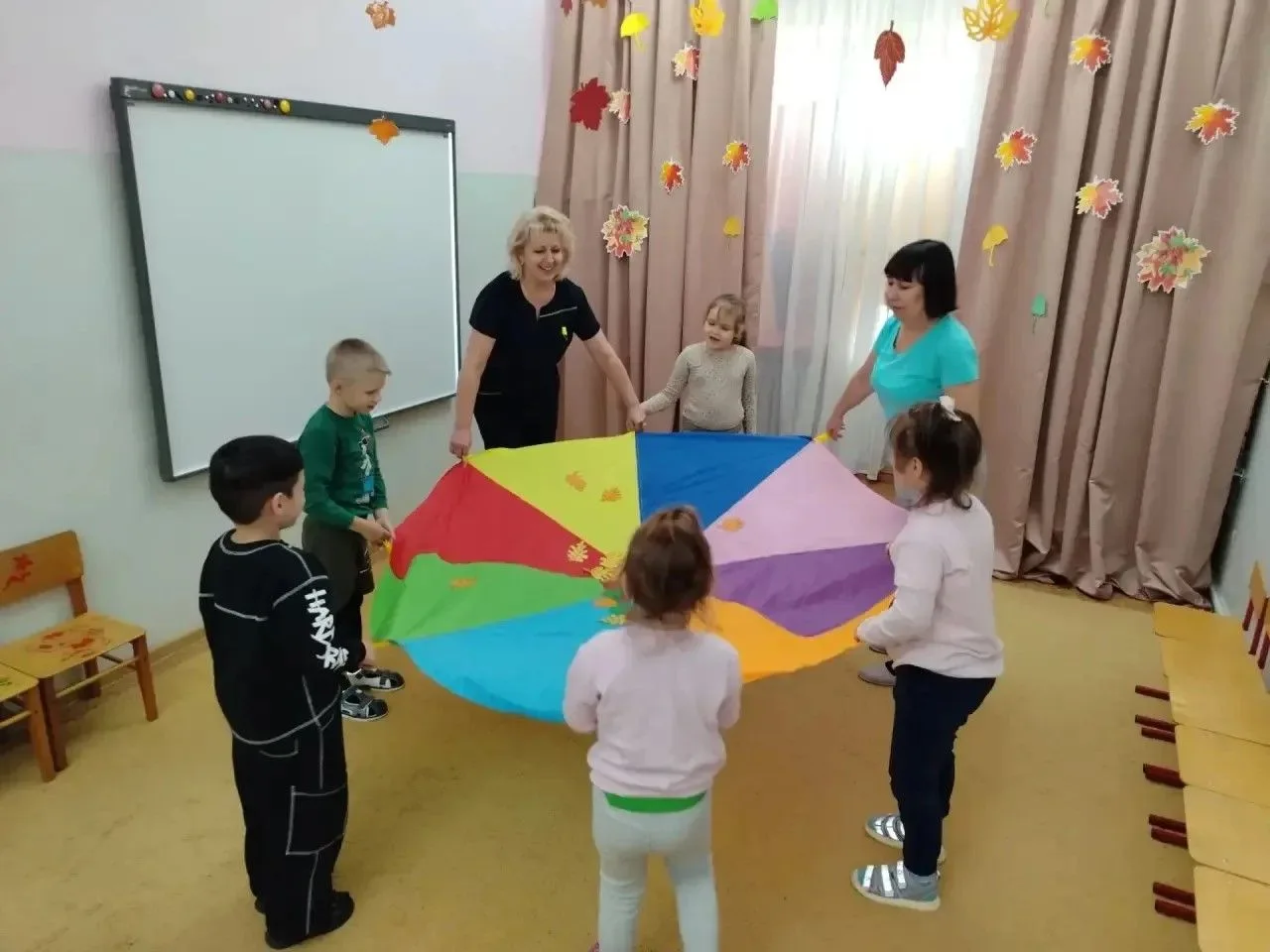 В нашем детском саду прошло игровое занятие с применением «Игрового парашюта». В работе...