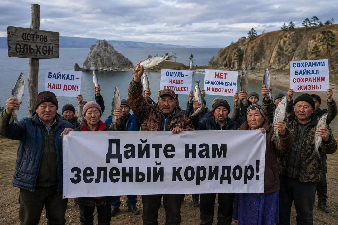 ⚡️⚡️⚡️Забастовка!

Жители Ольхона заблокировали въезд на остров. Паром встал, туристы тоже. И это в 