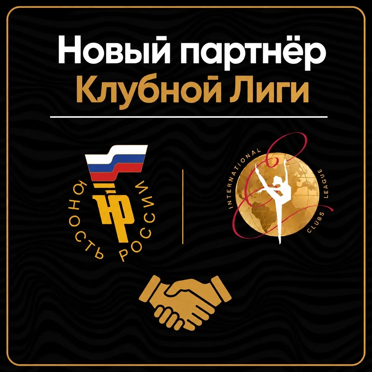 🤝 К партнёрам Клубной Лиги присоединилась 🎗
Российская общественная физкультурно-спортивная органи