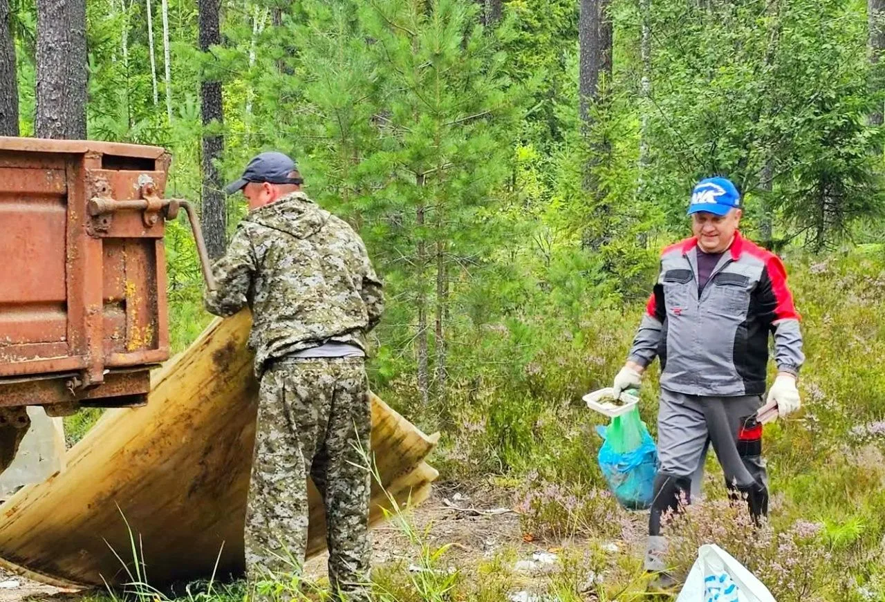 В Чагоде продолжают наводить порядок в "зелёных" зонах посёлка.
На прошлой неделе активисты "Единой 