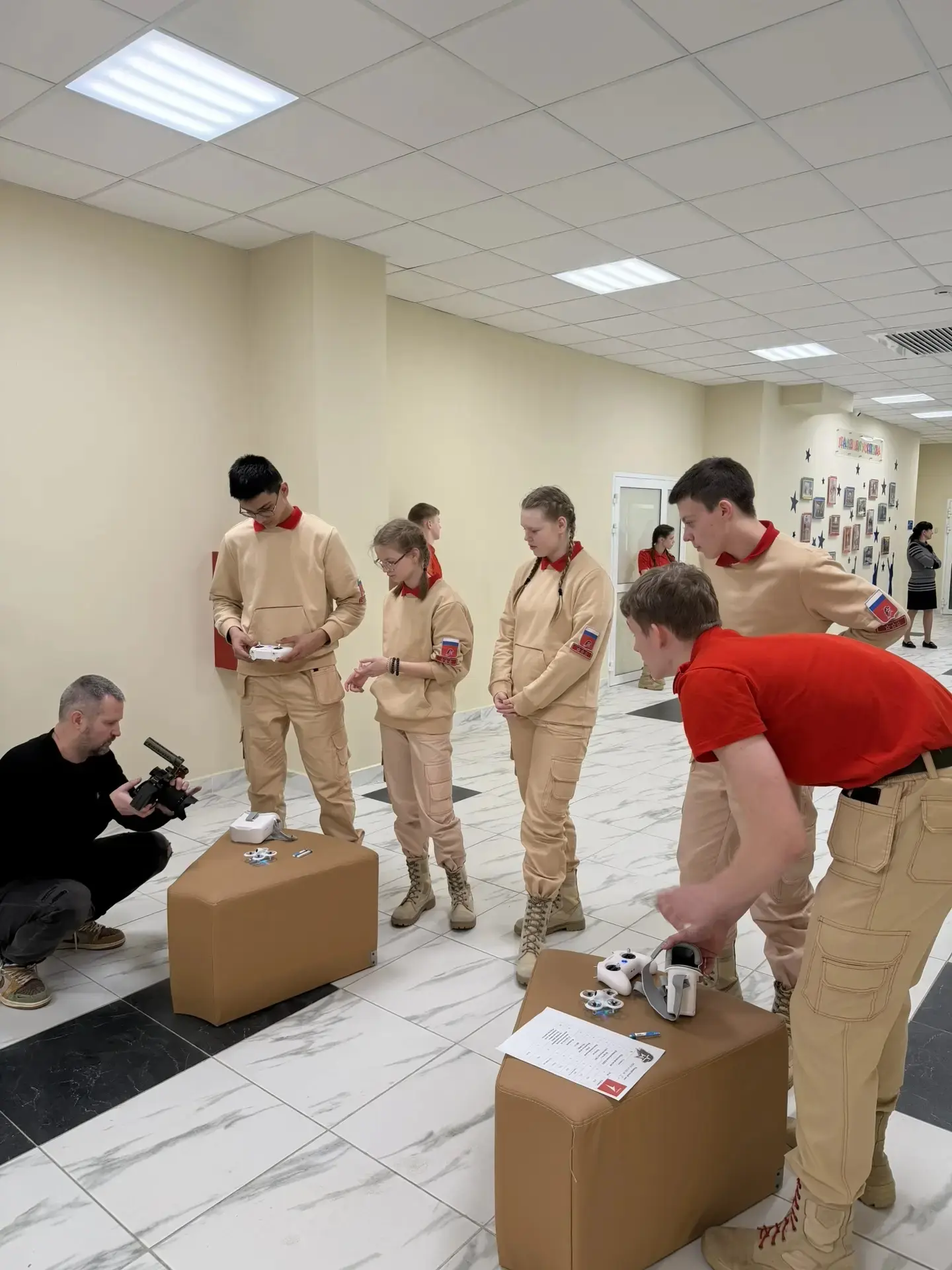 🔥 Дом, формирующий сильных и надёжных личностей  Наши юнармейцы посетили торжественное открытие «Дом