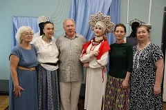 ✨Кульминацией выходного дня стал финисаж выставки Николая Комарова «Венцы русского Севера». Это собы