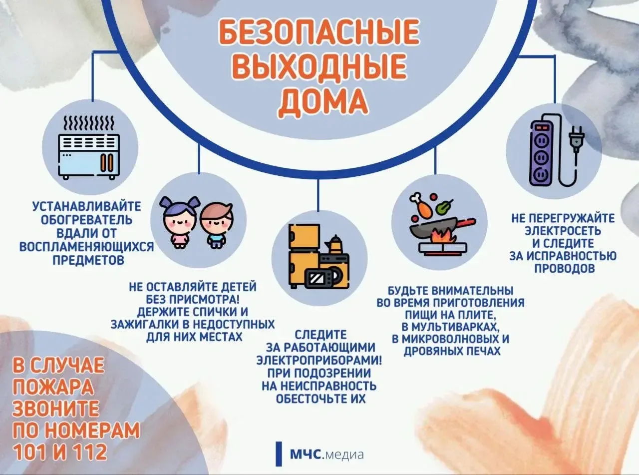 Безопасные выходные: следуй советам МЧС России!