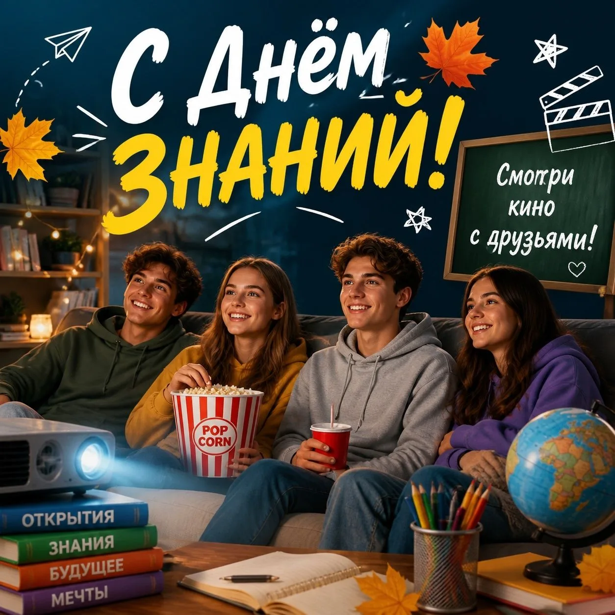 С Днём знаний, дорогие зрители!