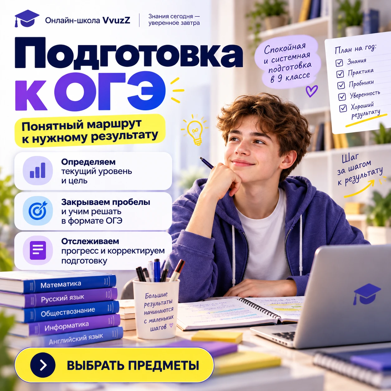 ❓ Можно ли за один учебный год заметно повысить результат ОГЭ?