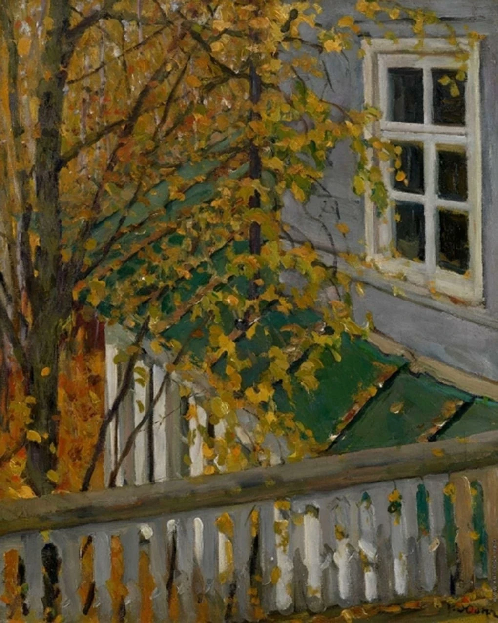 🎨 Осенняя симфония Константина Юона