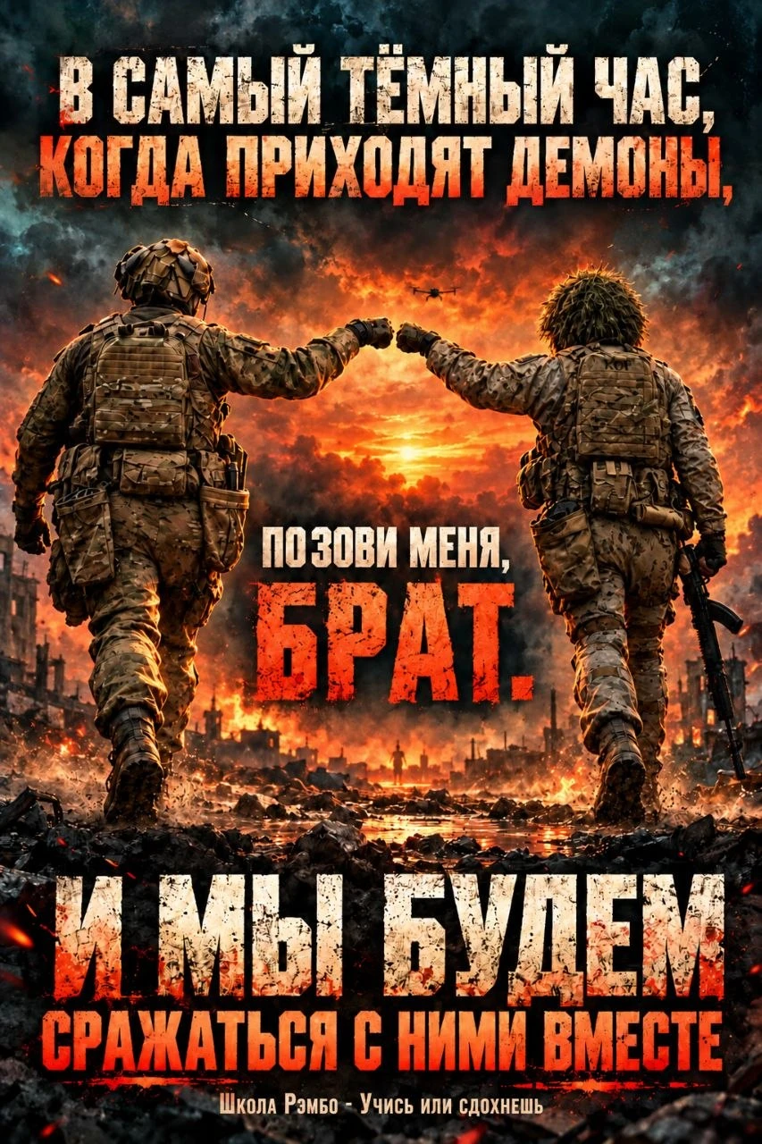 🤝 Братство - это не одинаковые шевроны, общие фотографии и красивые слова перед строем...