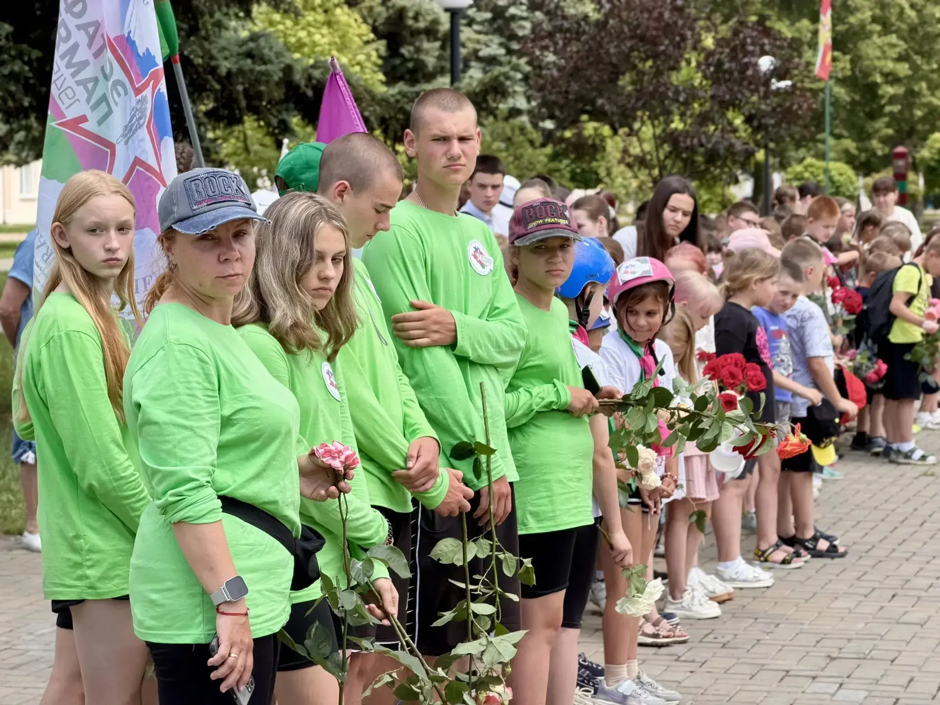 Брюховецкий район продолжает «Эстафету Памяти»
В станице Новоджерелиевской состоялась торжественная 