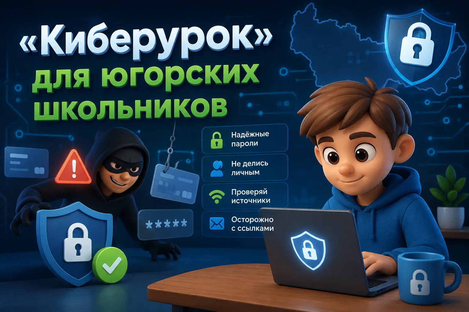 В Югре стартует всероссийская акция «Киберурок»