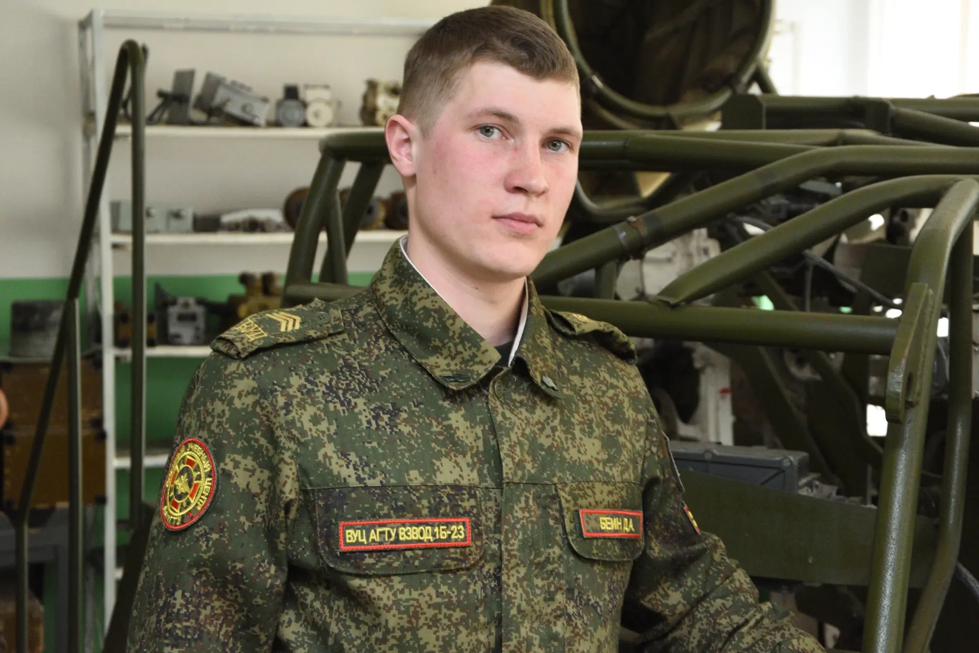 💬 «Я хочу принести пользу стране»  Денис Беин — студент третьего курса энергетического факультета Ал