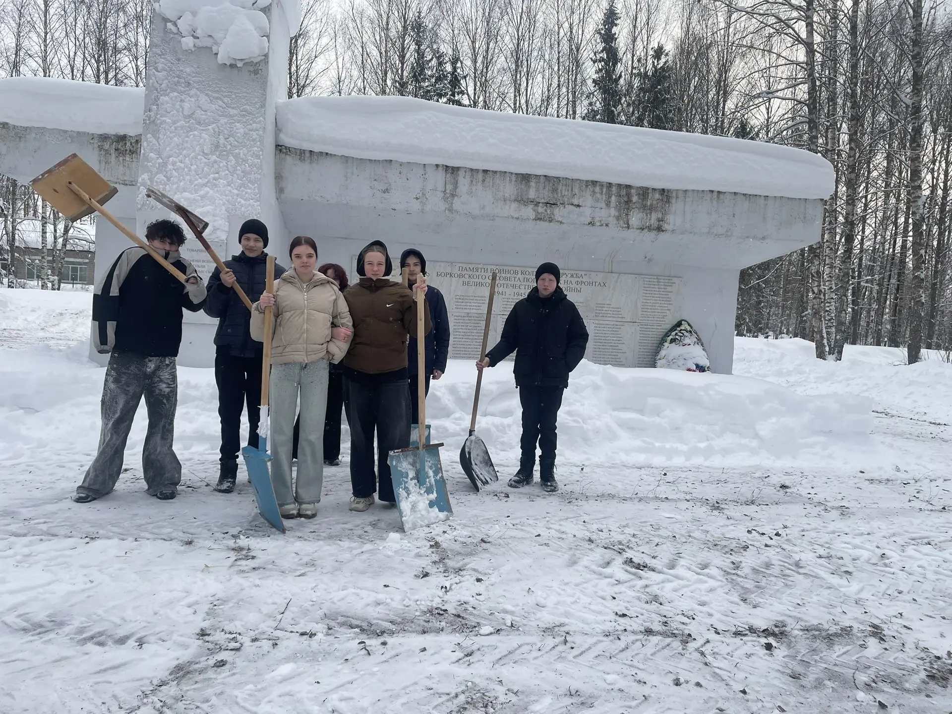 💥Сегодня наши дети приняли участие в акции «Снежный десант»💥