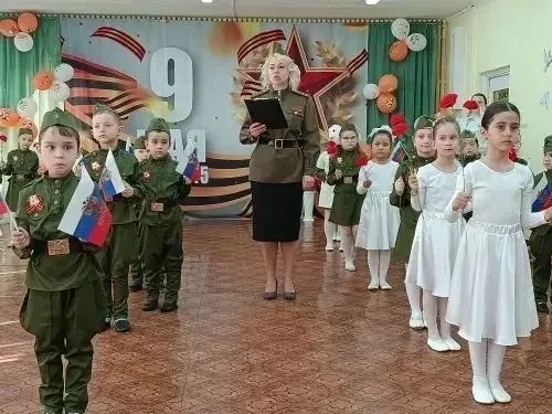 Музыкально‑патриотический утренник «День Победы» в детском саду «Ивушка»  В рамках проекта «Предшкол