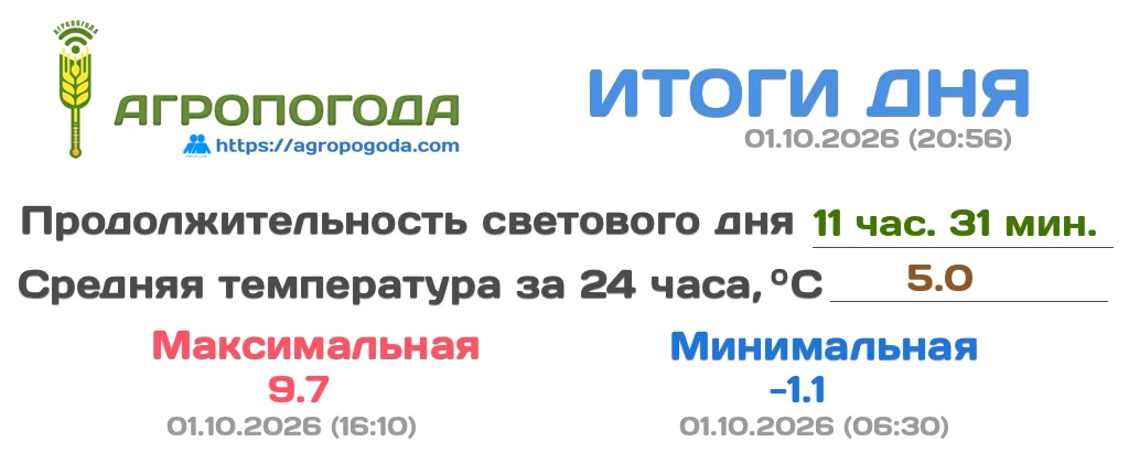 Итоговая сводка на 01.10.2026 (20:56)