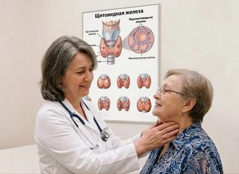 В Приамурье растет количество эндокринных заболеваний  Б№1 в Мах  Щитовидная железа влияет на обмен 