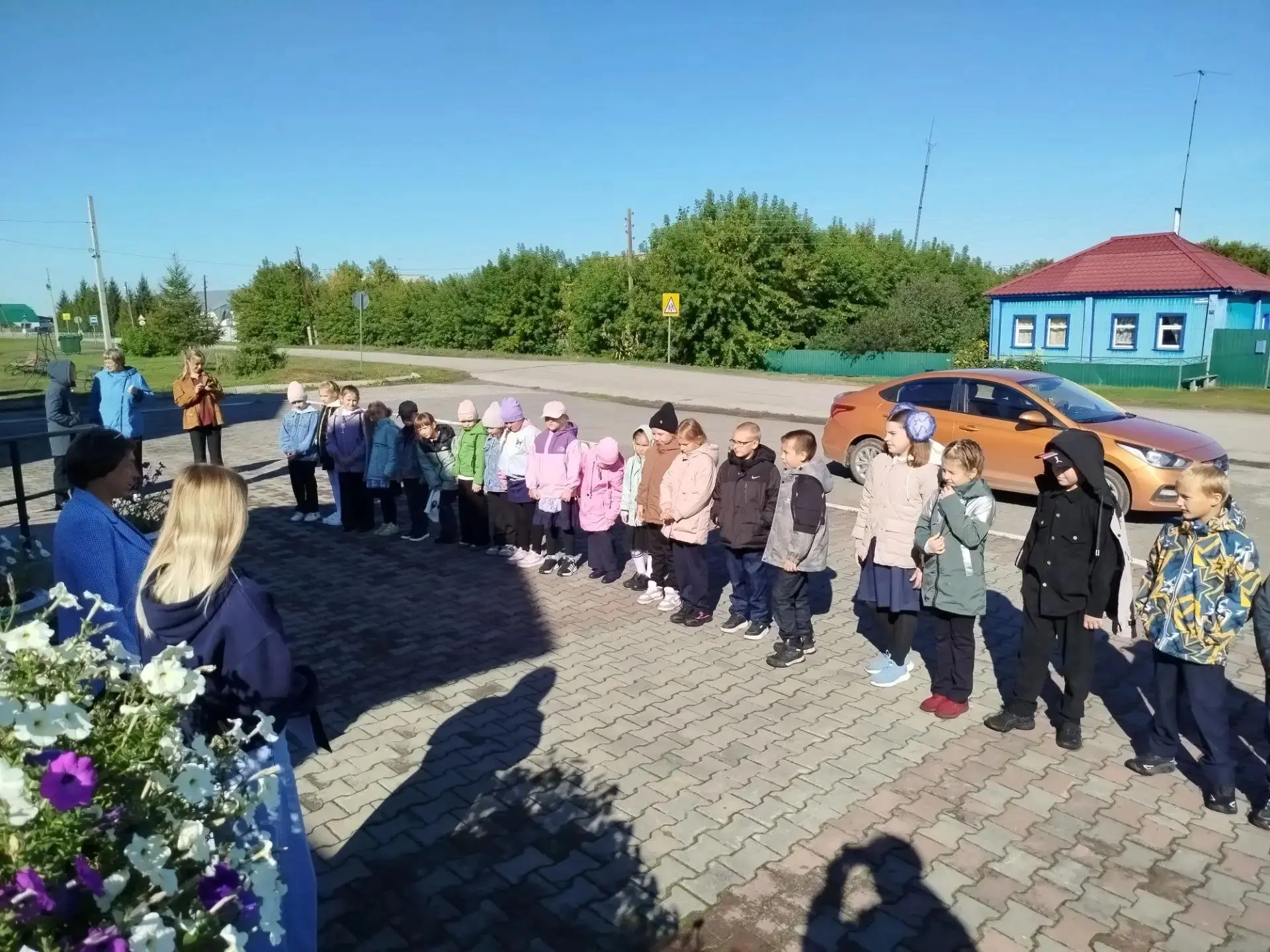 В Таскаевском Доме культуры совместно с библиотекой прошел час памяти «Трагедия Беслана...