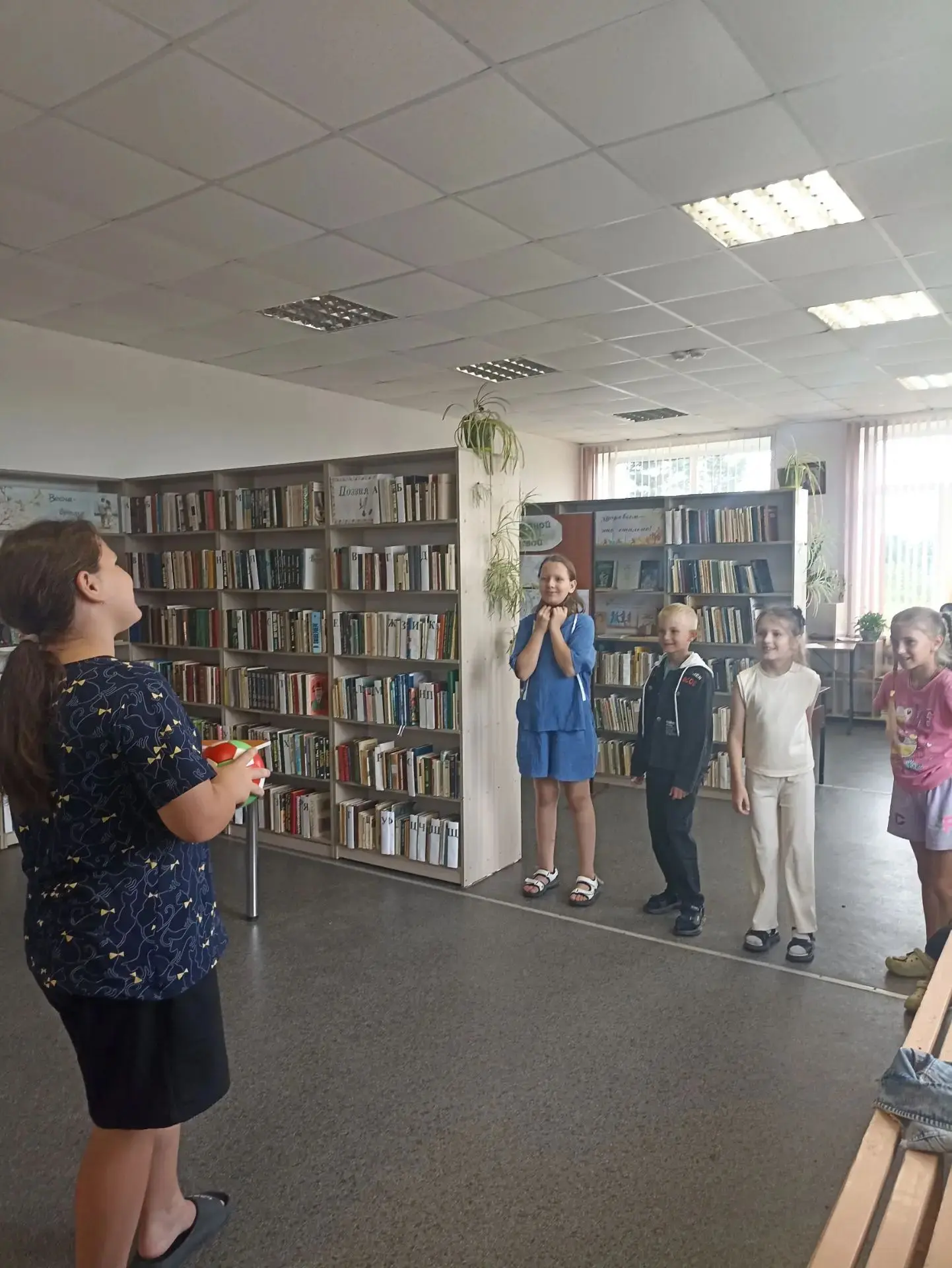Специалисты Голубовской библиотеки и Голубовского СДК провели для детей урок здоровья "...