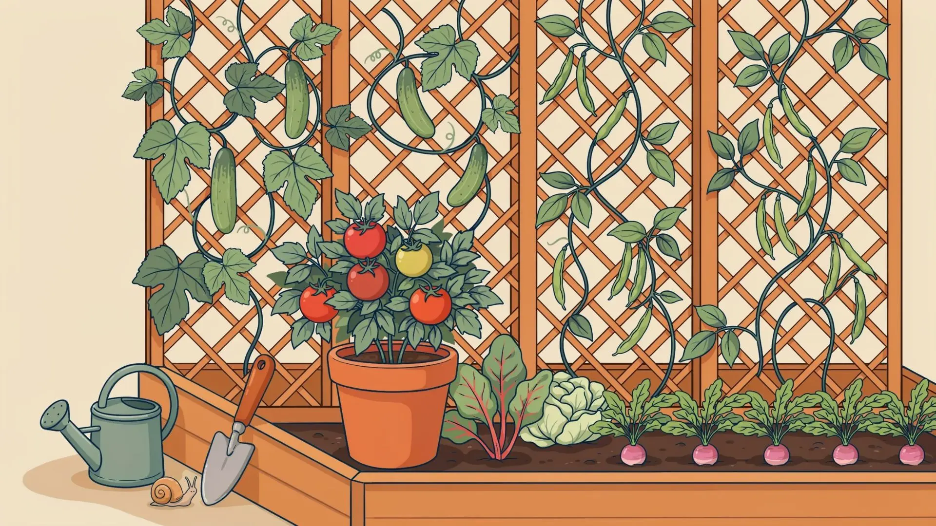 🌱 Маленький участок — большой урожай.

Что сажать если каждый метр на счету.

6 соток — это не мало