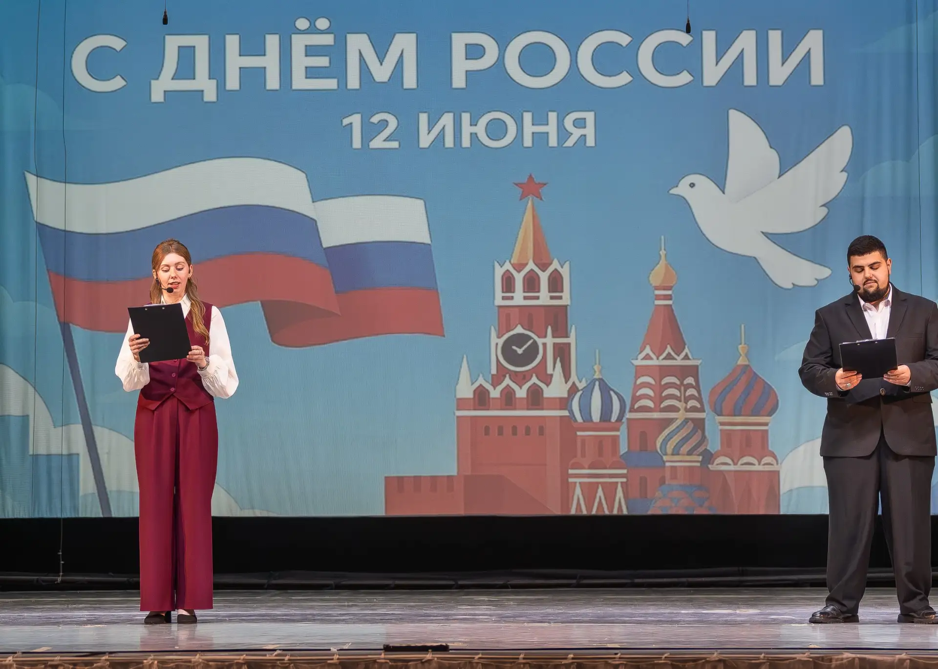 🇷🇺 В преддверии Дня России Дом работников искусств подготовил для школьников замечательную концерт