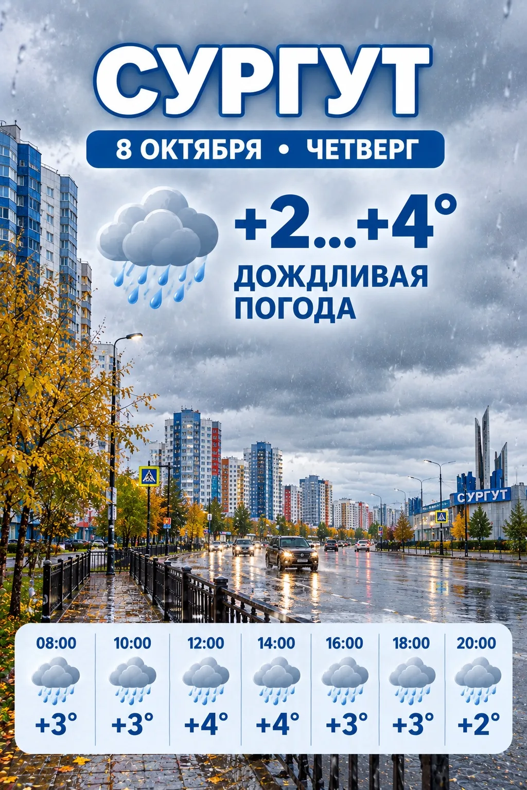 Сегодня ,возможно дождливая погода, но пусть твой день будет наполнен светом, который т...