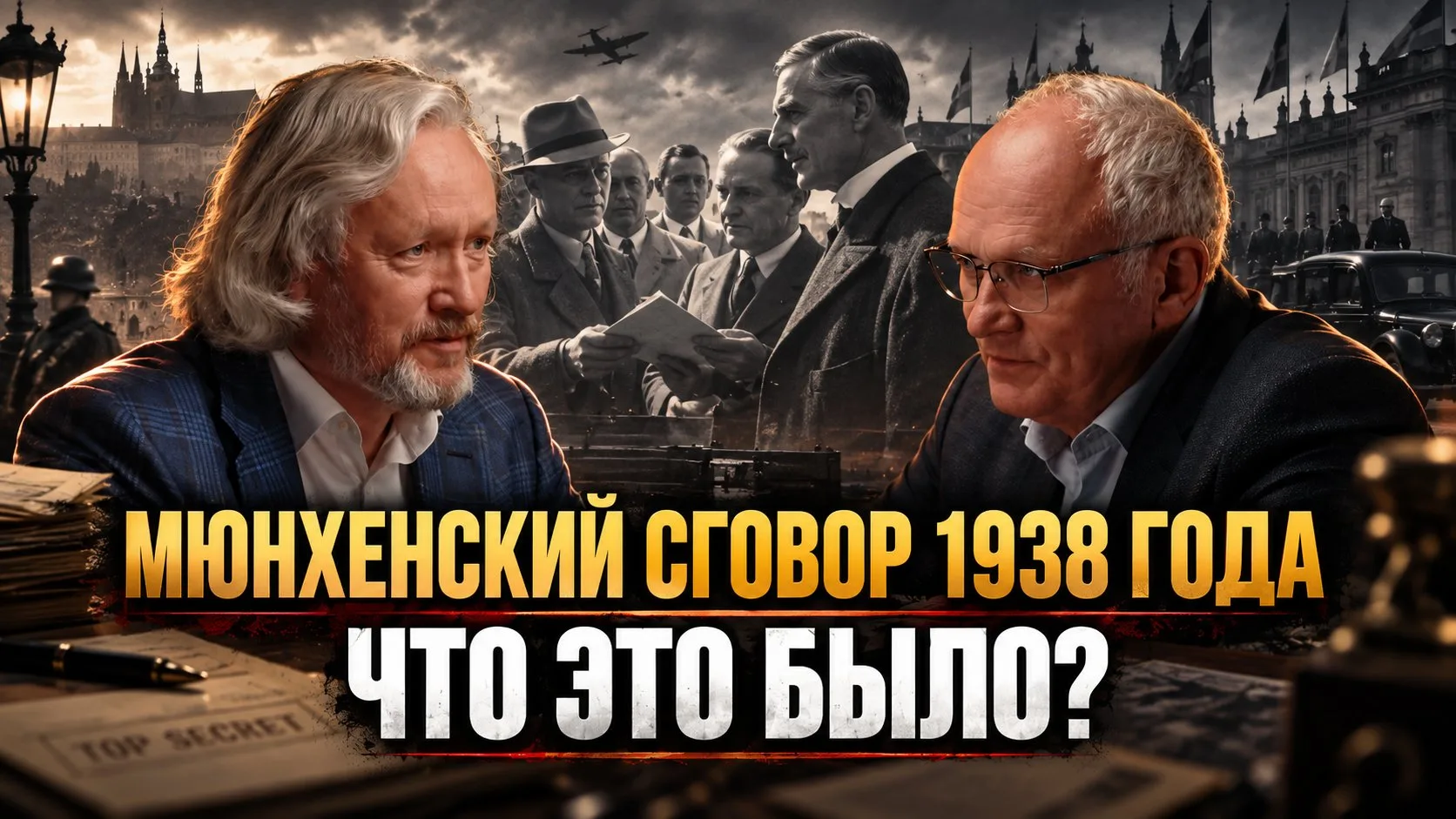 МЮНХЕНСКИЙ СГОВОР 1938 ГОДА. ЧТО ЭТО БЫЛО? | Олег Назаров и Игорь Шишкин