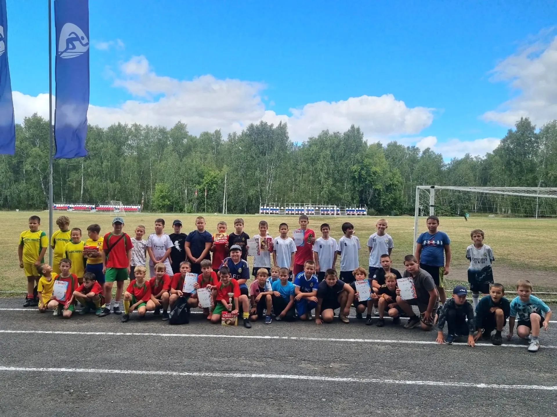 ⚽20 августа на стадионе парка Победы состоялся 20-й турнир по дворовому футболу, посвящ...