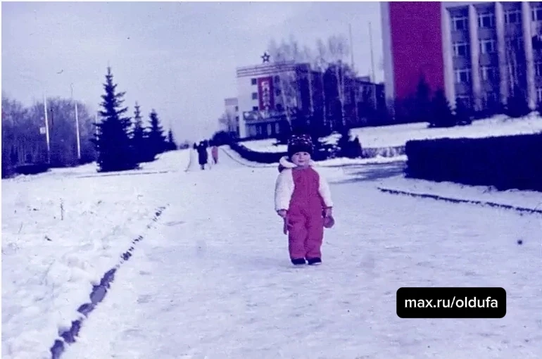 Улица 50 лет Октября в Уфе, 1986 год