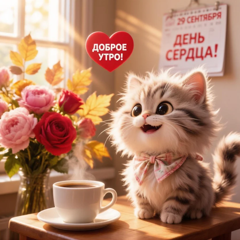 Доброе утро! 🌸❤😊✨