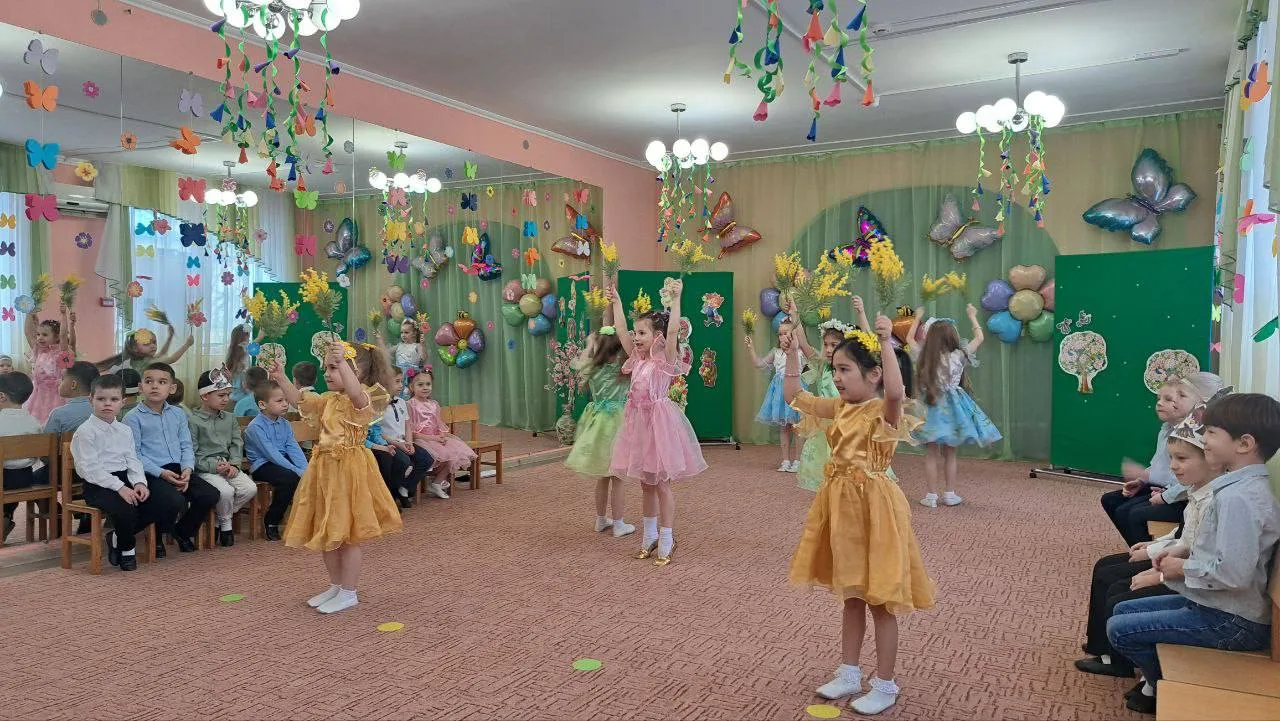 В нашем детском саду прошло праздничное мероприятие, посвящённое Международному женскому дню 8 Марта