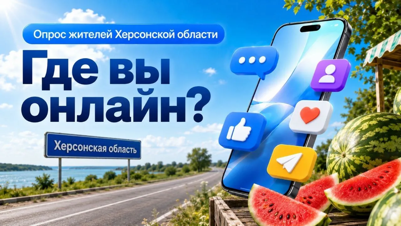 📣 Где вы чаще всего бываете онлайн — в мессенджерах, новостных каналах, видео или поиске?

Жителей 