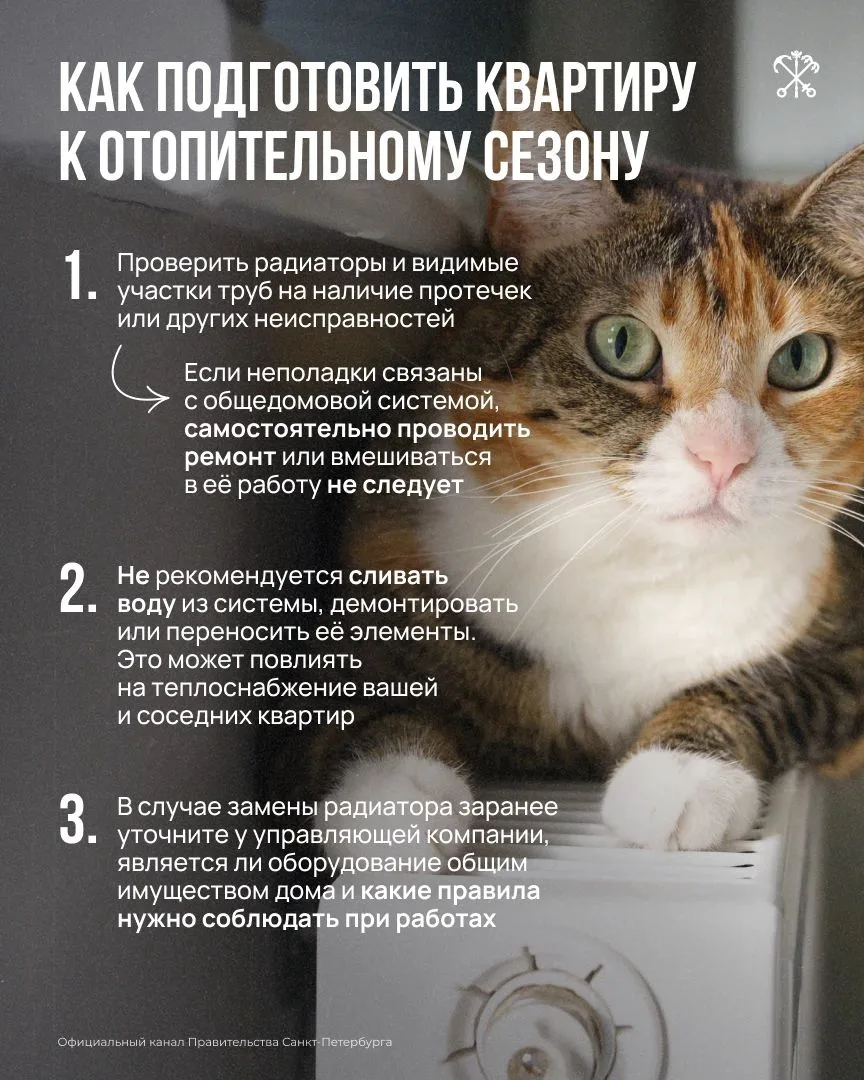 Петербургские службы уже готовы к отопительному сезону, однако комфорт в квартире завис...
