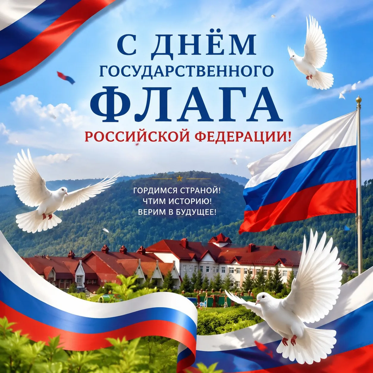 🇷🇺 С Днём Государственного флага Российской Федерации!
