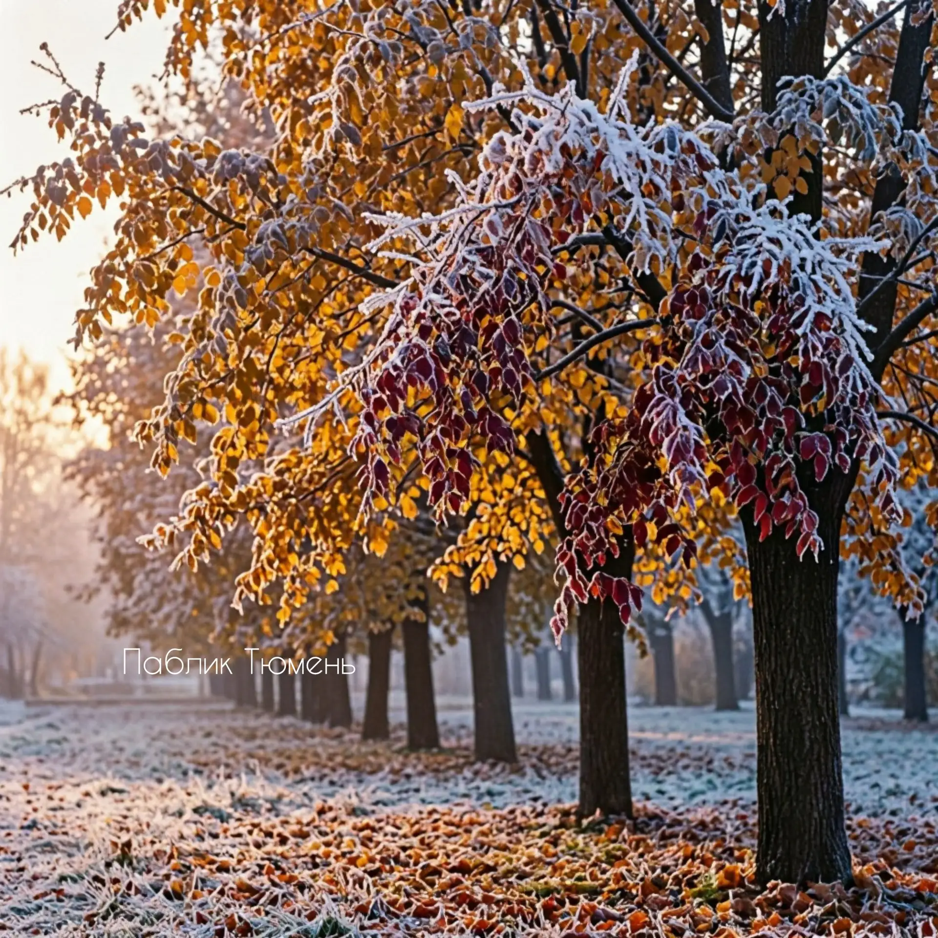 🍂 Осень будто решила резко сдать позиции зиме…
