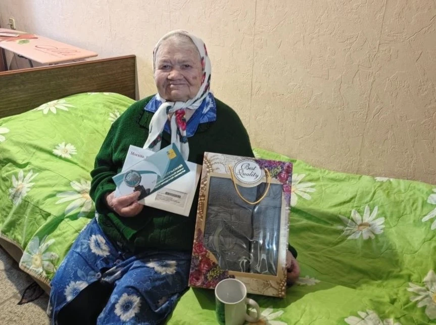 Сегодня ветерану Великой Отечественной войны, труженице тыла Мурашко Нине Алексеевне исполнилось 94 