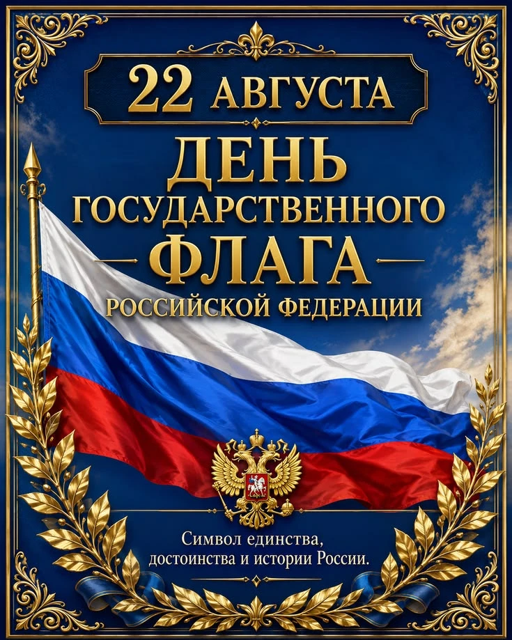 🇷🇺Наш флаг - это не просто полотно ткани, а живой свидетель наших общих достижений, п...