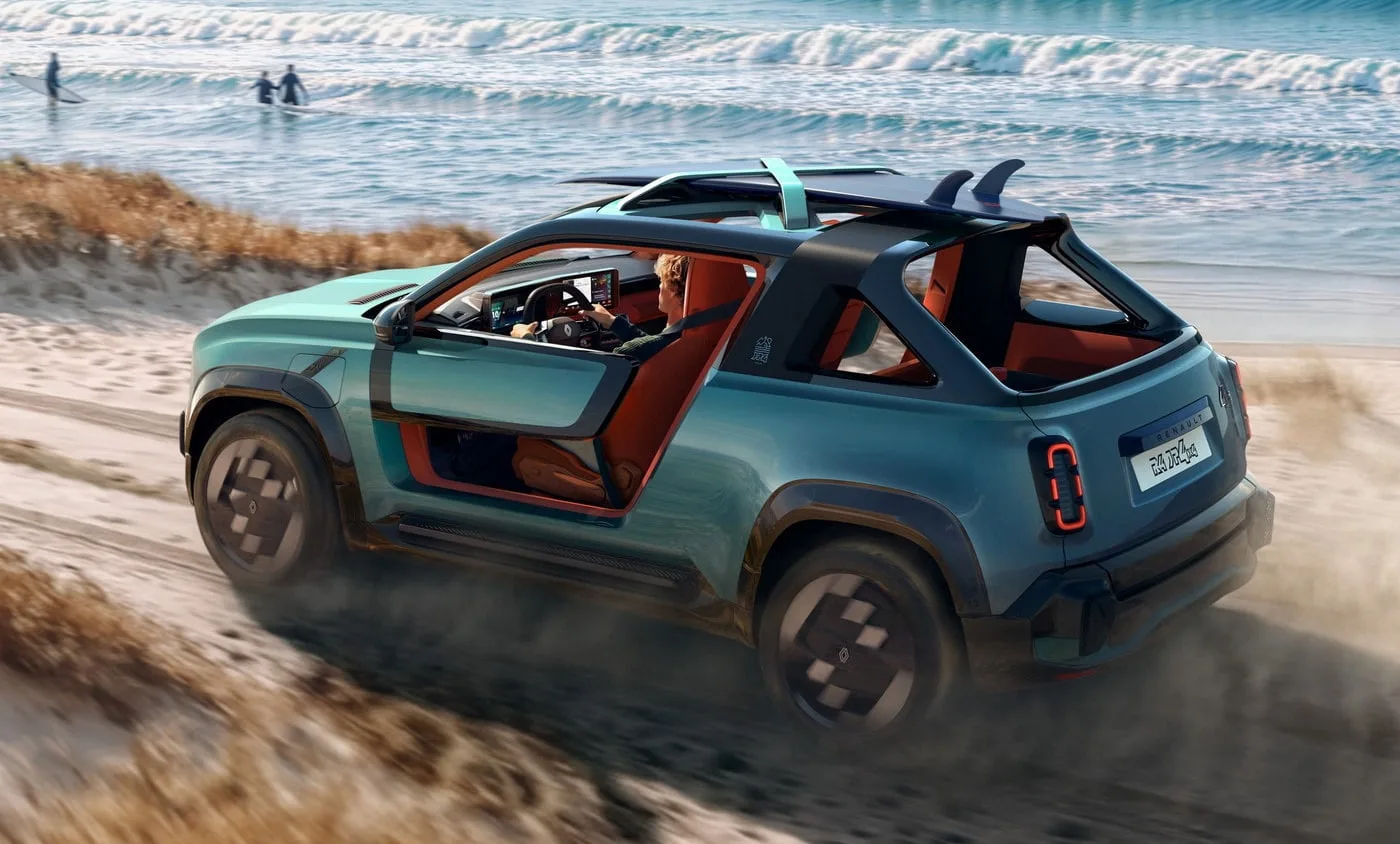 Renault 4 превратили в багги-пикап   Renault представит 18 мая концепт Renault 4 JP4x4 — электрическ