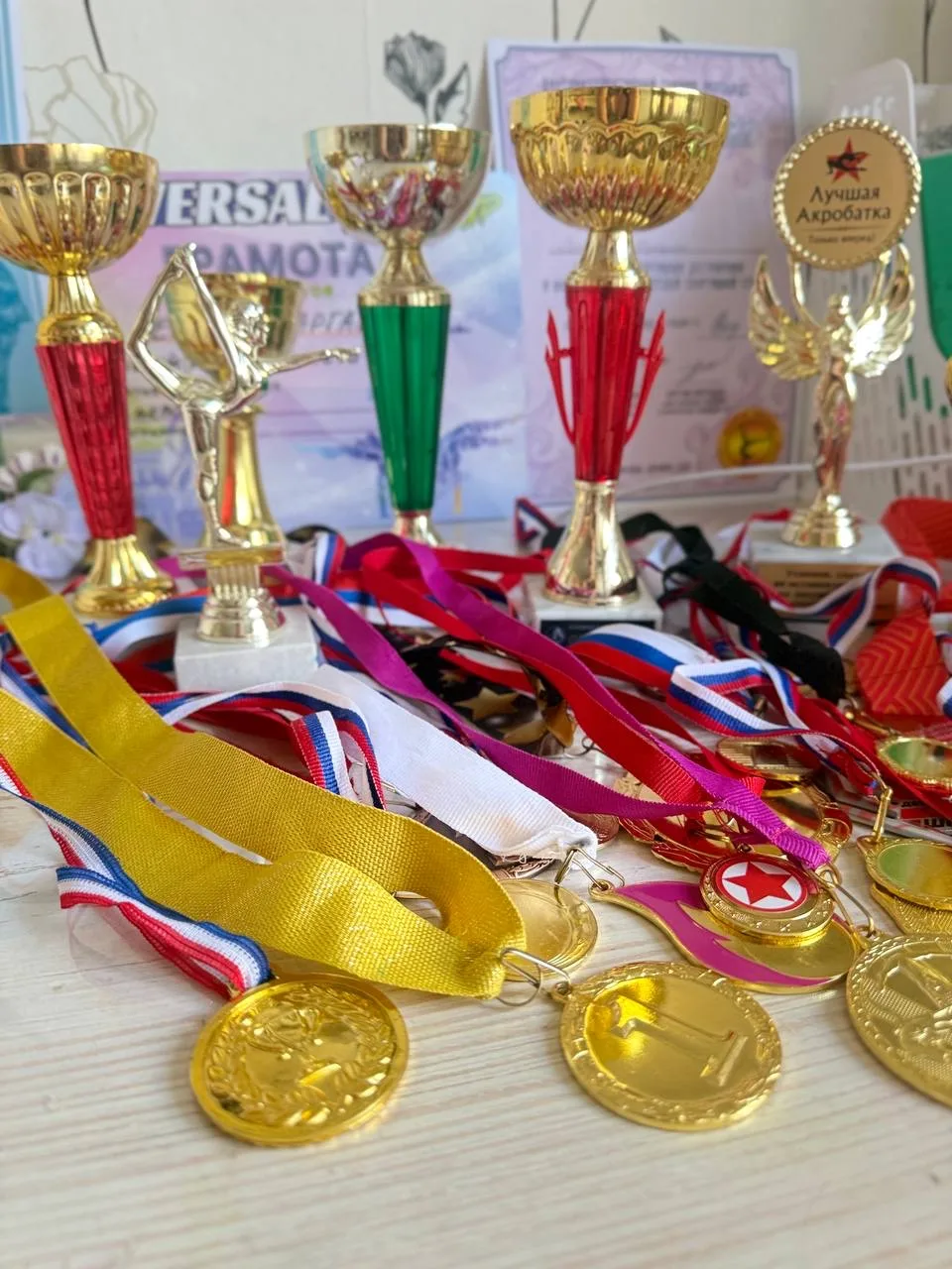 #Чемпионысрединас   🏆 БУДУЩАЯ ЗВЕЗДА АКРОБАТИКИ!🌟  Знакомьтесь: Маргарита Леонова, учащаяся 3 «Е» кл