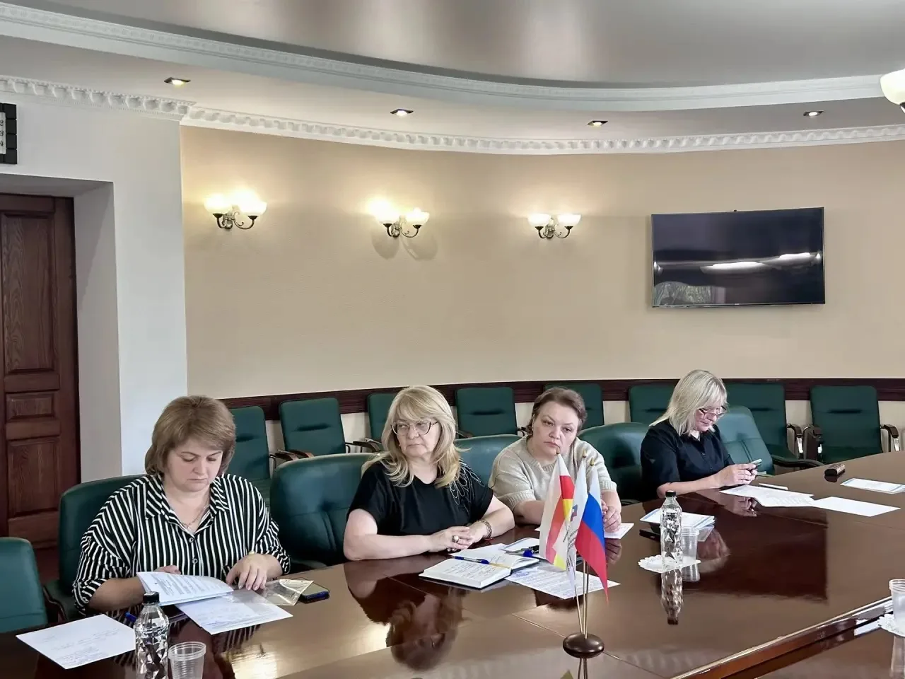 🏛️ В Доме Союзов состоялось заседание Президиума Северо-Осетинской республиканской организации Обще