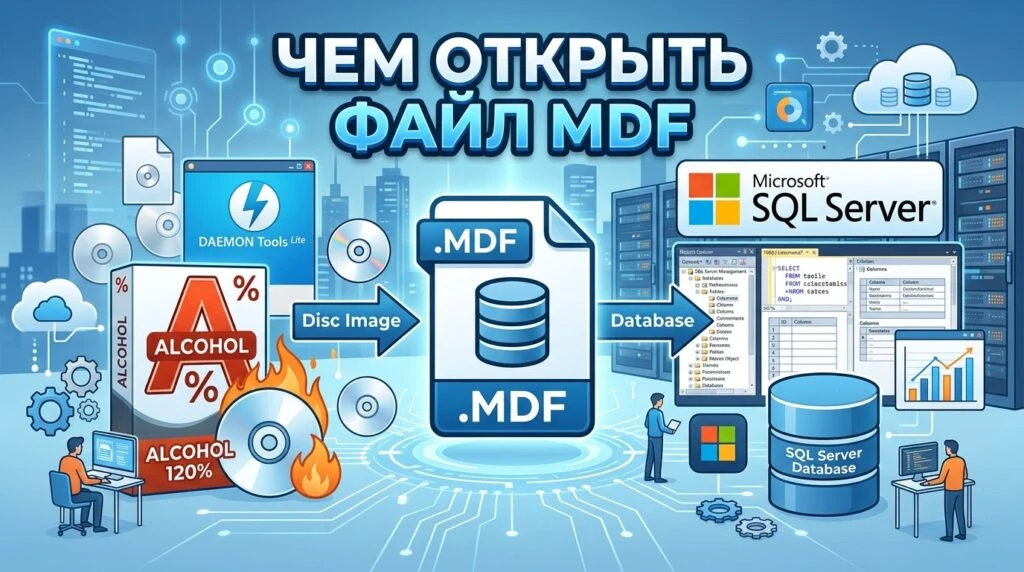 🤖 Чем открыть файл MDF