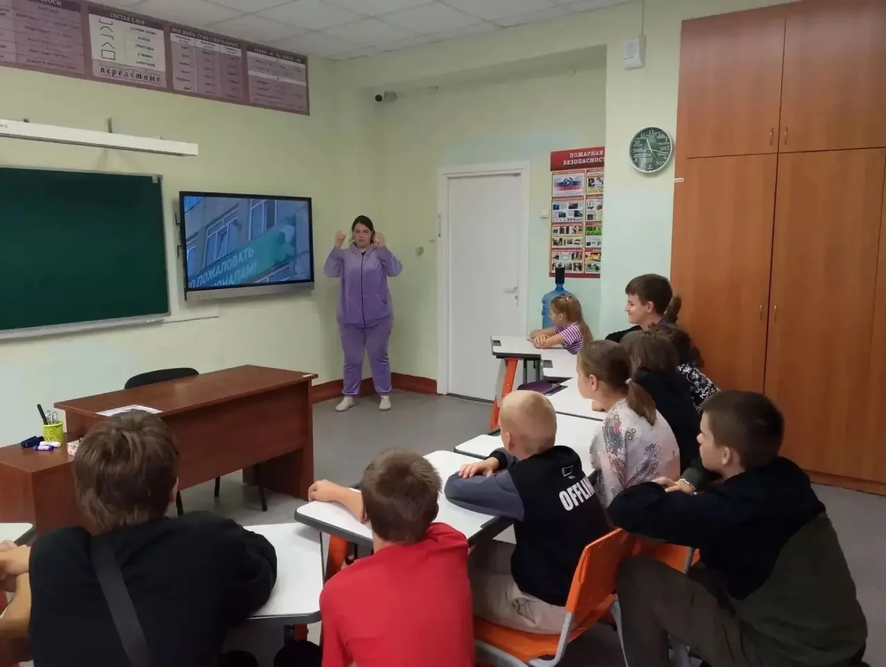 Сегодня в нашей школе дети посмотрели специальный обучающий ролик, посвященный основам ...