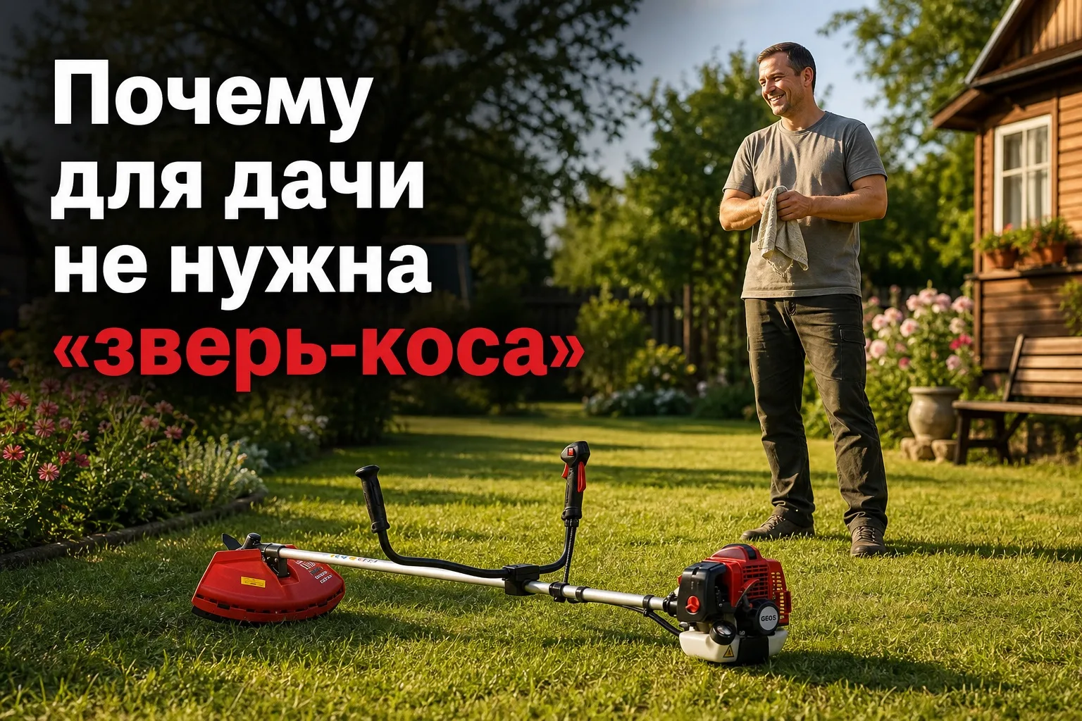 🗓 Почему для дачи не нужна «зверь-коса»: разбираемся в мощности без маркетинга

Многие дачники при 