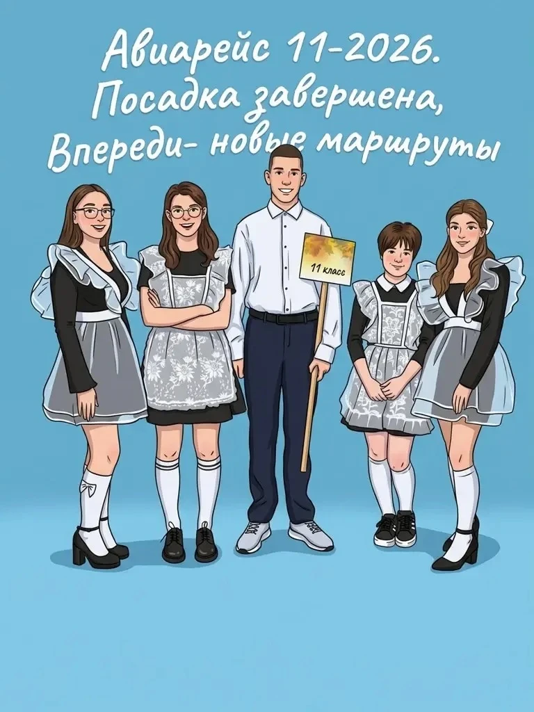 ☝️Внимание, экипаж и пассажиры авиарейса  «11 - 2026»! Объявлена посадка на «Последний ...