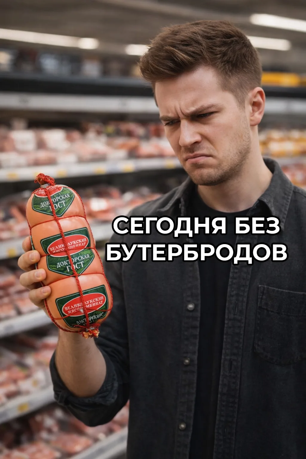 В «Докторской» колбасе от Великолукского мясокомбината нашли опасный «мясной клей».