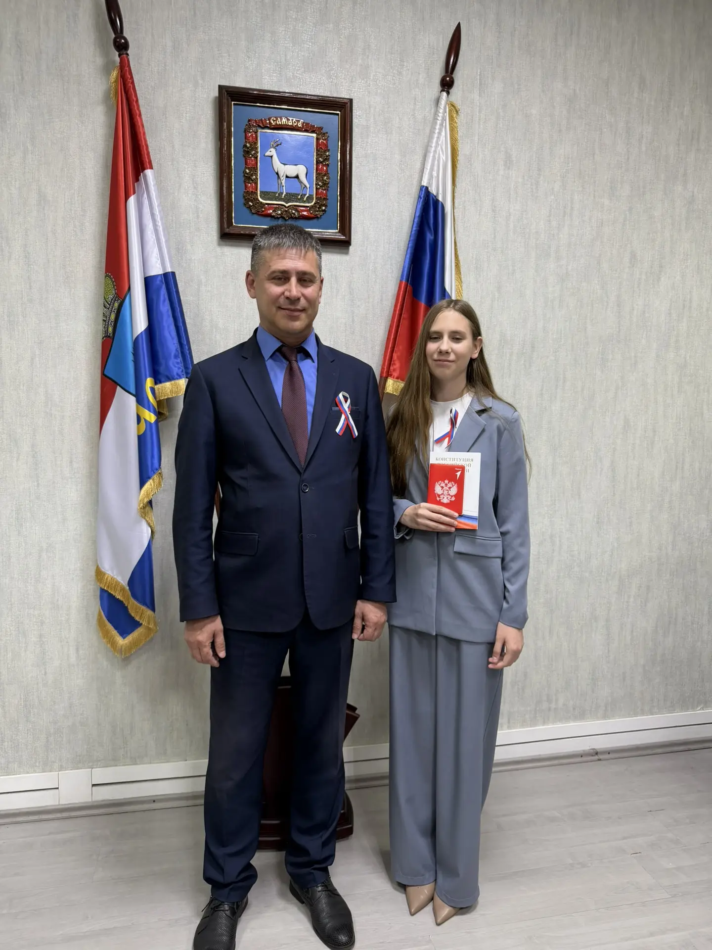 🎉✨ Важное событие в жизни наших учениц! ✨🎉

Сегодня, 10 июня, в администрации промышленного района