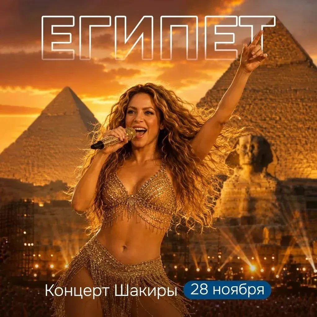 Вау-новинка! Концерт Шакиры в Египте