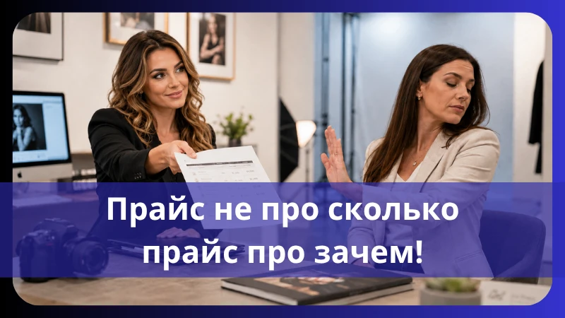 ВАШ ПРАЙС ОТВЕЧАЕТ «СКОЛЬКО?», НО НЕ ОТВЕЧАЕТ «ЗАЧЕМ?»