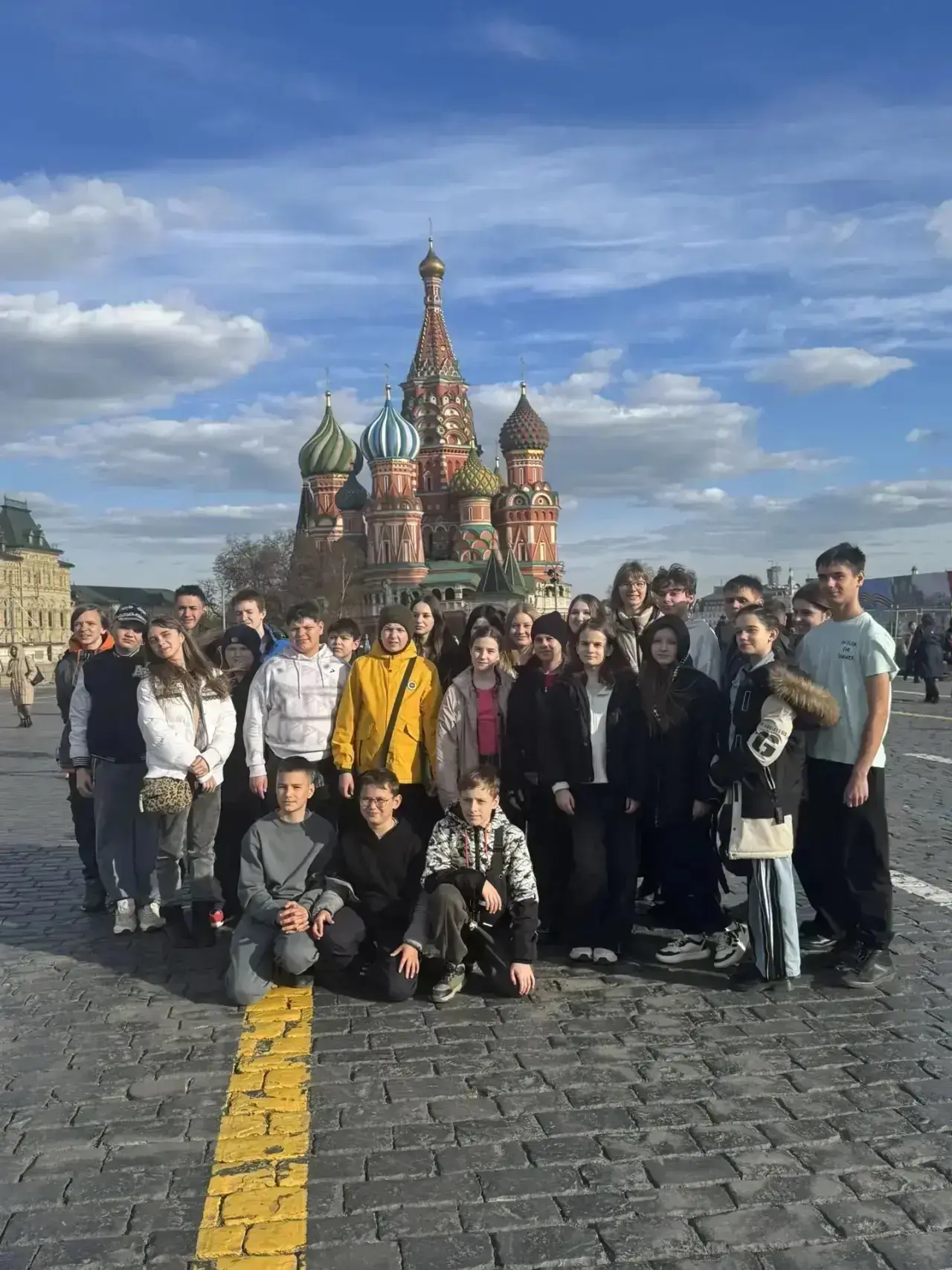 Второй день пребывания наших ребят в Москве: знакомство с городом, наукой и главными достопримечател